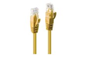 Verkkokaapelit - Lindy patch cable - 30 cm - yellow - Keltainen - 0.3m - 48060