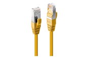 Verkkokaapelit - Lindy patch cable - 5 m - yellow - Keltainen - 5m - 45984