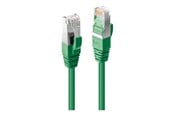 Verkkokaapelit - Lindy CAT6a S/FTP LS0H Snagless - 30cm - Vihreä - 0.3m - 47675