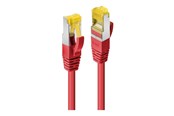 Verkkokaapelit - Lindy patch cable - 10 m - red - Punainen - 10m - 47298