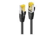 Verkkokaapelit - Lindy patch cable - 30 cm - black - Musta - 0.3m - 47305