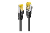 Verkkokaapelit - Lindy patch cable - 10 m - black - Musta - 10m - 47313