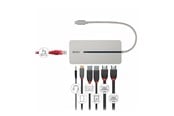 Telakointiasemat - Lindy - docking station - USB-C 3.2 - 2 x HDMI - 1GbE - 43360