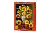 Palapelit - Castorland Sunflowers in a Peacock Vase 1000pcs. Lattia - C-103843-2