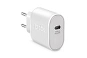 Puhelin - Adapterit & Laturit - SBS 20W Charger - White - TETR1CPD20