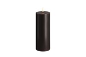 Sisustus - Moods & More LED pillar candle - Charcoal - 74x200 mm - M30-CC074200