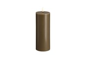 Sisustus - Moods & More LED pillar candle - Dark sand - 74x200 mm - M30-DS074200