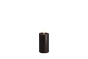 Sisustus - Moods & More LED pillar candle - Melted Charcoal - 49x100 mm - M31-CC049100