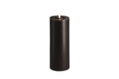 Sisustus - Moods & More LED pillar candle - Melted Charcoal 74x200 mm - M31-CC074200