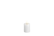 Sisustus - Moods & More LED pillar candle - Melted Classic white - 49x75 mm - M31-CW049075