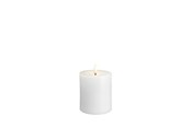 Sisustus - Moods & More LED pillar candle - Melted Classic white - 74x100 mm - M31-CW074100