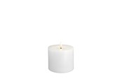 Sisustus - Moods & More LED pillar candle - Melted Classic white - 99x100 mm - M31-CW099100