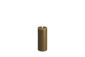 Sisustus - Moods & More LED pillar candle - Melted Dark sand - 49x125 mm - M31-DS049125