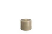 Sisustus - Moods & More LED pillar candle - Melted Kit grey - 99x100 mm - M31-KG099100