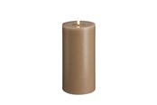Sisustus - Moods & More LED pillar candle - Melted Sand - 99x200 mm - M31-SD099200