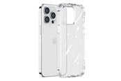 Puhelin - Kannet ja kotelot - Joyroom Defender Series Case Cover for iPhone 14 Pro Max Armored Hook Cover Stand Clear (JR-14H4) - JR-14H4