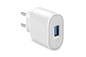 Puhelin - Adapterit & Laturit - SBS 2100 mAh Charger - 2.1A - White - TETR1USB2AWFAST