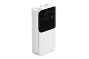 Powerbank - Joyroom Mini power bank with built-in cables JR-PBC06 30W 10000mAh - white Powerbank - Valkoinen - 10000 mAh - 6956116776466