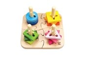 Puulelut - Hape - Sorting Puzzle Creative - E0411