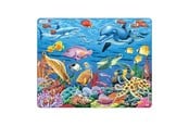 Palapelit - Selecta Play Larsen Jigsaw Puzzle Animals - Coral Reef 35 pcs. Lattia - LA-FH29