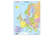 Palapelit - Selecta Play Larsen Jigsaw Puzzle Map Europe 37 pcs. Lattia - LA-A8-NL