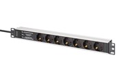 Virtakaapelit (ulkoinen) - DIGITUS 7-Port - 1U - Aluminum PDU - DN-95441