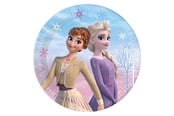 Lelut - Globos - Paper Plates - Frozen 2 Wind Spirit 8 pcs. - 93838
