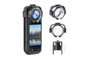 Action-kameran lisälaitteet - Puluz Lens Covers Snap‑On – Insta360 X5 - PU750T