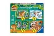 Palapelit - Ravensburger Jigsaw Puzzle Jurassic World Explorers - 4 Puzzles Lattia - 120040279