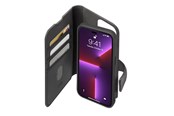 Puhelin - Kannet ja kotelot - SBS Novelty Book Case with Removable Cover for iPhone 14 Pro Max® - Black - TEBKDETIP1467PK