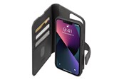Puhelin - Kannet ja kotelot - SBS Novelty Book Case with Removable Cover for iPhone 14 Plus® - Black - TEBKDETIP1467K