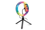 Puhelin - Kannet ja kotelot - SBS Multicolour Ring Light with Tripod - TESELFIRINGCLIP10RGB