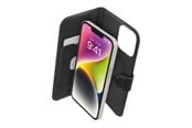 Puhelin - Kannet ja kotelot - SBS iPhone 14/13 wallet case with a slim design card slot and magnetic fastening compatible with MagSafe charging - Black - TEBKMAGSLIMIP1461K