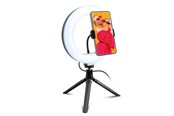 Puhelin - Kannet ja kotelot - SBS Ring Light with Tripod - TESELFIERINGCLIP