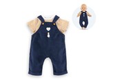 Nuket & tarvikkeet - Corolle - T-Shirt and Navy Blue Overall 36cm - 9000141890