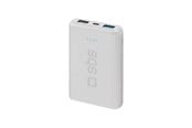 Powerbank - SBS Fast Charge Power Bank - 5000 mAh - White - TEBB5000POCW