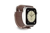 Smartwatch - Lisävarusteet - CASE&ME SBS Faux Leather Band for Apple Watch 42/44/45/49mm - Brown - CMAWATCHB44PUB