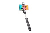 Muut  - SBS Universal selfie stick with built-in LED light and tripod - Black - TETRIPOLED