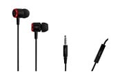 Kuulokkeet - SBS In Ear Stereo Earset Studio Mix 40 - Black/red - TEMETALINEARK