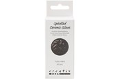 Askartelu- ja taidetarvikkeet - Creativ Company - Speckled Ceramic Glaze 999-1060 C Opaque Tutto Nero - 60ml - 789759