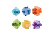 Palapelit - Johntoy 3D Brain Puzzle Transparent Color 3D Palapeli - 25059