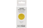 Askartelu- ja taidetarvikkeet - Creativ Company - Speckled Ceramic Glaze 999-1060 C Opaque Yellow Haze - 60ml - 789755