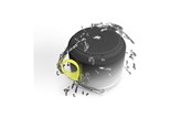 Kannettavat & Bilekaiuttimet - MUSIC HERO SBS Water-resistant wireless speaker with strap - Black - MHSPDOMEBTK