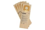 Pölypussi - Dewalt DWV9401-XJ Paper Filter Bag - Pack of 5 - DWV9401-XJ