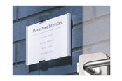 Konferenssi & Esitys - DURABLE Doorplate INFO SIGN 149x105.5mm - 480123