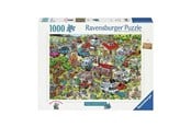 Palapelit - Ravensburger Jigsaw Puzzle Holiday Resort 1: The Campsite 1000pcs. Lattia - 120007210