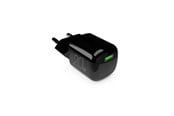 Puhelin - Adapterit & Laturit - Puro MiniPro 20W USB-C Wall Charger – GAN Technology - Black - PUFCMTCUSBC20WGBLK