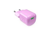 Puhelin - Adapterit & Laturit - Puro MiniPro 20W USB-C Wall Charger – GAN Technology - Pink - PUFCMTCUSBC20WGPINK
