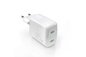 Puhelin - Adapterit & Laturit - Puro MiniPro 35W Dual USB-C Wall Charger - GaN Technology - PUFCMTCUSBCC35WGWHI