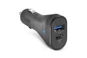 Puhelin - Adapterit & Laturit - SBS 15W Car Charger - 2.1A + 3A - Black - TECRTC1USB2AUL